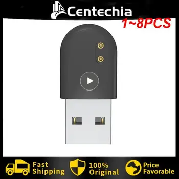 1 ~ 8 шт. Мини Магнитное USB-зарядное устройство Док-станция для Mi Band 7 6 5 NFC 4 3 Замена Портативный Смарт-браслет Часы Зарядка