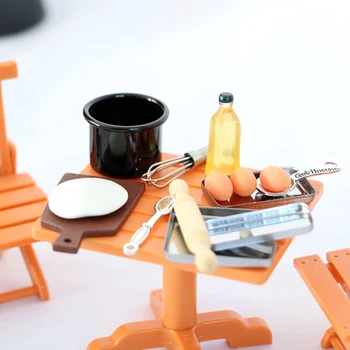 1 комплект Кукольный домик Миниатюрная кухня Кулинарная модель DIY Кукла Мебель Аксессуары