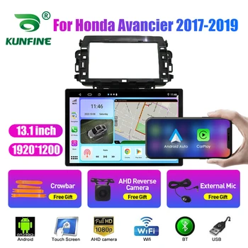 13,1-дюймовый автомагнитола для Honda Avancier 2017-2019 Авто DVD GPS Навигация Стерео Carplay 2 Din Central Multimedia Android Auto