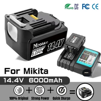 14,4 В литий-ионный аккумулятор для Makita BL1430 LXT200 BL1415 194558-0 194559-8 194066-1