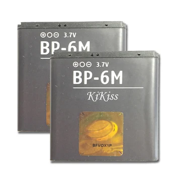 3,7 В 1100 мАч BP 6M Литиевая батарея BP-6M для Nokia N73 N77 N93S 3250 6151 6233 6234 6280 6282 6288 6290 9300i 9300