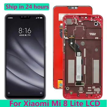 6.26 '' Оригинал для Xiaomi Mi8 Lite ЖК-дисплей Сенсорный экран Дигитайзер в сборе для Xiaomi Mi8 Lite ЖК-дисплей с рамкой M1808D2TG