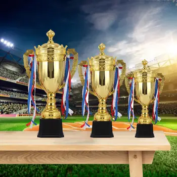Award Trophy Cup Бинауральный для спортивных чемпионатов Соревнования Сувениры для вечеринок