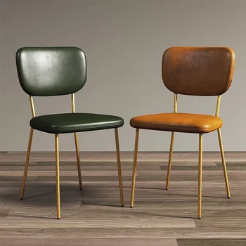 Design Скандинавские обеденные стулья Гостиная Century Golden Bedroom Кухня Стулья для столовой Дизайнер Силла Ратан Мебель для дома