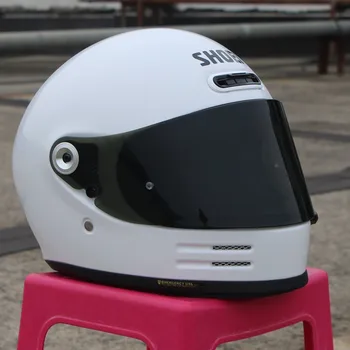 SHOEI GLAMSTER Высококачественный винтажный японский полнолицевой шлем из АБС-пластика. Для защитного шлема мотоцикла Harley и круизного мотоцикла