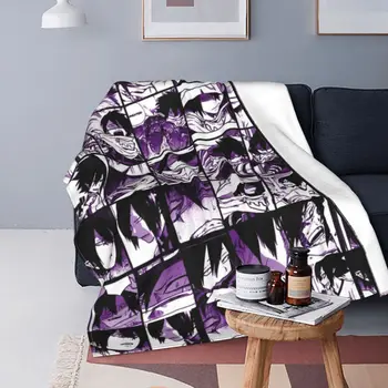 Tamaki Amajiki Коллаж Коралловый флис Плюшевое одеяло Boku No My Hero Academia Аниме Одеяла для постельного белья Офисное одеяло для спальни