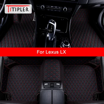  TITIPLER Пользовательские автомобильные коврики для Lexus LX LX470 LX570 LX600 Автомобильные аксессуары Коврик для ног