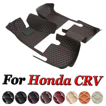 Автомобильные коврики для Honda CRV 2017 2018 2019 2020 2021 Изготовленные на заказ автомобильные коврики