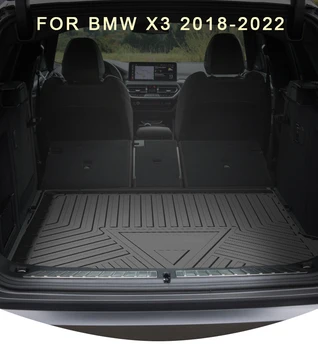Для BMW X3 G01 F25 2011-2023 Автомобильный грузовой вкладыш Коврик TPE Противоскользящий коврик для багажника Коврик Коврик Аксессуары для интерьера