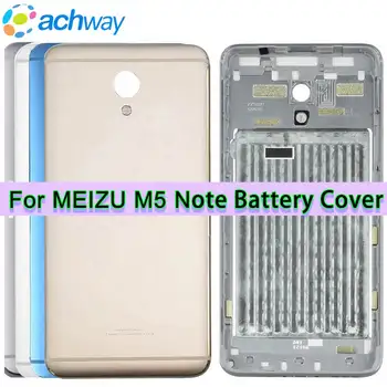 Для Meizu M5 Note Крышка аккумуляторного отсека Задний корпус Корпус задней двери Шасси 5,5 