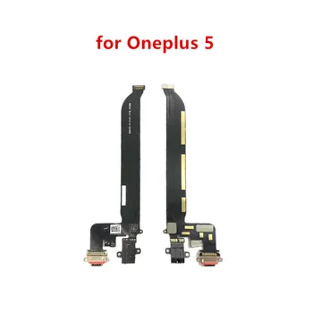 для Oneplus 5 USB-порт для зарядки, разъем док-станции, гибкий кабель, запасные части, запасные части для ремонта экрана телефона