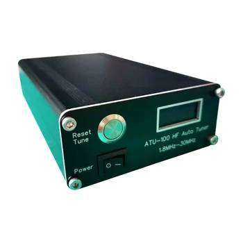 Дропшиппинг ATU-100 Антенный тюнер для радио 1,8-50 МГц Автоматический антенный тюнер 100 Вт с открытым исходным кодом