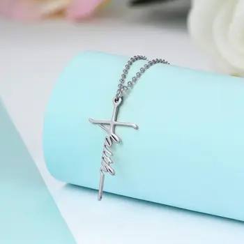Женская вера в крест Ожерелье Женские религиозные подарки Христианские ювелирные изделия Подарки 2024 Новый стиль