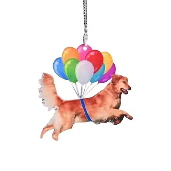красочный воздушный шар авто кулон автомобильный орнамент с воздушным шаром животное вешалка воздушный шар животный декор автомобильное зеркало аксессуары орнамент дом