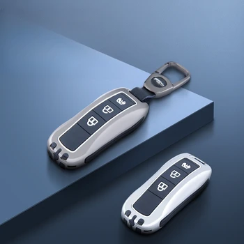 Крышка автомобильного ключа из цинкового сплава Чехол для ключей Брелок Аксессуары для Dongfeng Fengguang DFSK Glory 580 Fengon Ix5 Ix7 Seres Sf5 2021 2022