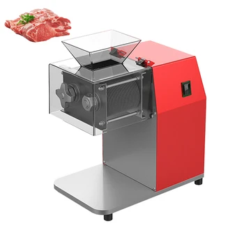 Многофункциональная машина для резки мяса Коммерческая машина для нарезки овощей Электрическая ломтерезка мяса Измельчитель чили 1100 Вт