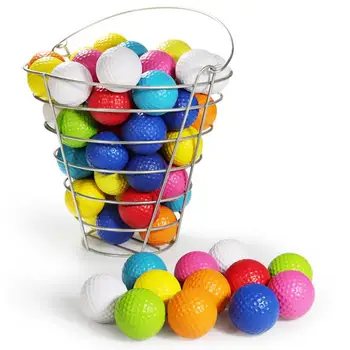  Мячи для гольфа с точностью до расстояния Мячи для гольфа с ямочками текстуры Прочные реалистичные мячи для гольфа для точности 12 шт. Длина 12 шт. для внутреннего / наружного