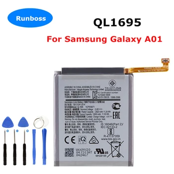 Новый высококачественный сменный аккумулятор телефона QL1695 3000 мАч для Samsung Galaxy A01 A015F A015G A015M SM-A015F