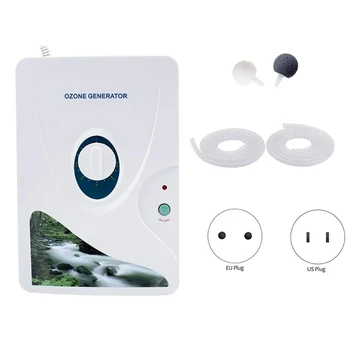 Портативный генератор озона 600 мг Озонатор воды O3 Озоновая машина для домашнего воздуха, воды, фруктов, овощей