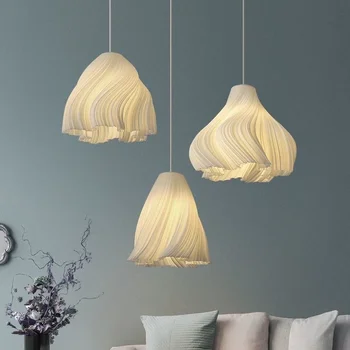 Современная столовая Подвесные светильники 3D-печатная люстра в форме цветка Гостиная Спальня Кабинет Гардероб Кухонный остров Подвесной светильник
